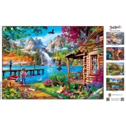 MasterPieces 1000 Piece Jigsaw Puzzle - Fishing With Pappy - 19.25"x26.75" 11 MasterPieces 1000 Piece Jigsaw Puzzle - Fishing With Pappy - 19.25"x26.75" -Games and Puzzles Shop GUEST 62e01d4e 4d60 4b26 b03f 2a3b11d39164