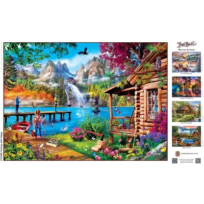 MasterPieces 1000 Piece Jigsaw Puzzle - Fishing With Pappy - 19.25"x26.75" 6 MasterPieces 1000 Piece Jigsaw Puzzle - Fishing With Pappy - 19.25"x26.75" - Image 4