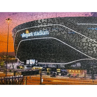 MasterPieces Sports Panoramic Puzzle - NFL Las Vegas Raiders Stadium 6 MasterPieces Sports Panoramic Puzzle - NFL Las Vegas Raiders Stadium - Image 4