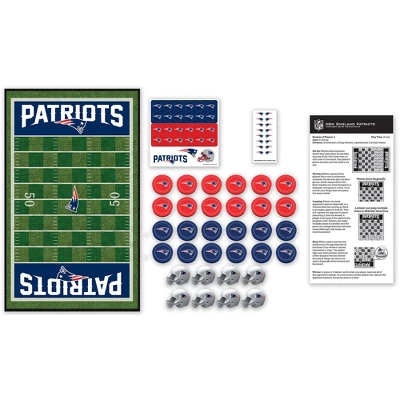 MasterPieces Officially Licensed NFL New England Patriots Checkers Board Game For Families And Kids Ages 6 And Up 4 MasterPieces Officially Licensed NFL New England Patriots Checkers Board Game For Families And Kids Ages 6 And Up - Image 2