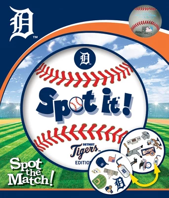 MasterPieces Officially Licensed MLB Detroit Tigers Spot It Game For Kids And Adults 3 MasterPieces Officially Licensed MLB Detroit Tigers Spot It Game For Kids And Adults