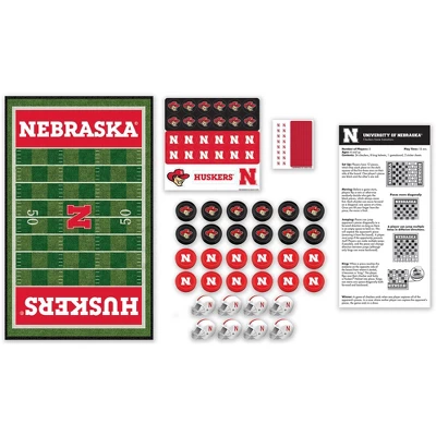 MasterPieces Officially Licensed NCAA Nebraska Cornhuskers Checkers Board Game For Families And Kids Ages 6 And Up 4 MasterPieces Officially Licensed NCAA Nebraska Cornhuskers Checkers Board Game For Families And Kids Ages 6 And Up - Image 2