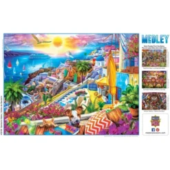 MasterPieces 300 Piece EZ Grip Jigsaw Puzzle - Santorini Sails - 18"x24" -Games and Puzzles Shop GUEST 65c3c22d 7058 45f2 9c58 cef137186a9e
