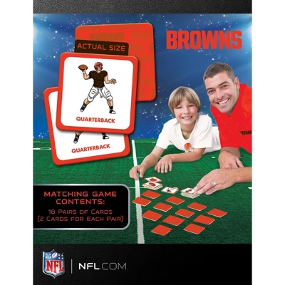 MasterPieces Officially Licensed NFL Cleveland Browns Matching Game For Kids And Families 5 MasterPieces Officially Licensed NFL Cleveland Browns Matching Game For Kids And Families - Image 3