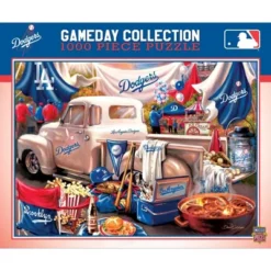 MasterPieces 1000 Piece Jigsaw Puzzle - MLB Los Angeles Dodgers Gameday