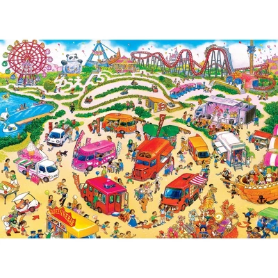 MasterPieces A-Maze-Ing 500 Piece Jigsaw Puzzle - Summer Carnival - 15"x21" 4 MasterPieces A-Maze-Ing 500 Piece Jigsaw Puzzle - Summer Carnival - 15"x21" - Image 2