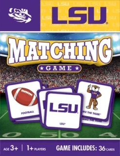 MasterPieces Officially Licensed NCAA LSU Tigers Matching Game For Kids And Families