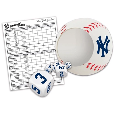 MasterPieces Officially Licsenced MLB New York Yankees Shake N' Score Dice Game For Age 6 And Up 4 MasterPieces Officially Licsenced MLB New York Yankees Shake N' Score Dice Game For Age 6 And Up - Image 2