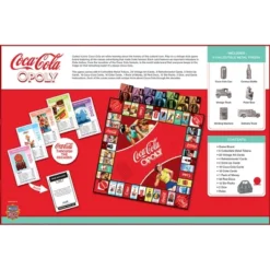 MasterPieces Opoly Family Board Games - Coca-Cola Opoly -Games and Puzzles Shop GUEST 69b01f64 3fa4 4588 9ac7 7b2381f6c3e8