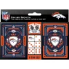 MasterPieces Officially Licensed NFL Denver Broncos 2-Pack Playing Cards & Dice Set For Adults -Games and Puzzles Shop GUEST 69ea19db de37 4254 b258 2671b43df1f6