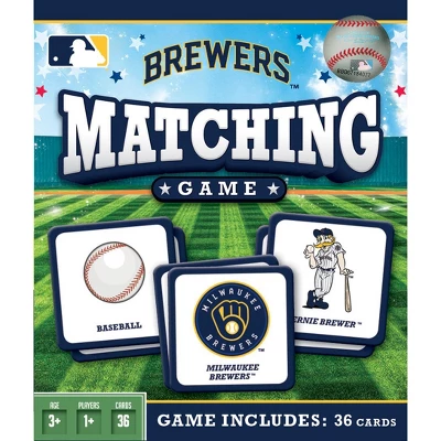 MasterPieces Officially Licensed MLB Milwaukee Brewers Matching Game For Kids And Families 3 MasterPieces Officially Licensed MLB Milwaukee Brewers Matching Game For Kids And Families
