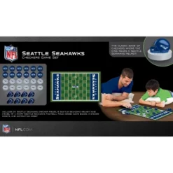 MasterPieces Officially Licensed NFL Seattle Seahawks Checkers Board Game For Families And Kids Ages 6 And Up 9 MasterPieces Officially Licensed NFL Seattle Seahawks Checkers Board Game For Families And Kids Ages 6 And Up -Games and Puzzles Shop GUEST 6a914354 f11d 4822 ad4d 1b9d0a424652
