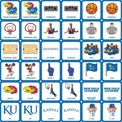 MasterPieces Officially Licensed NCAA Kansas Jayhawks Matching Game For Kids And Families 4 MasterPieces Officially Licensed NCAA Kansas Jayhawks Matching Game For Kids And Families - Image 2