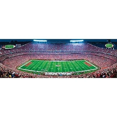 MasterPieces Inc Kansas City Chiefs Stadium NFL Panoramic 1000 Jigsaw Puzzle 3 MasterPieces Inc Kansas City Chiefs Stadium NFL Panoramic 1000 Jigsaw Puzzle