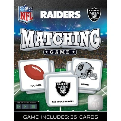 MasterPieces Officially Licensed NFL Las Vegas Raiders Matching Game For Kids And Families 3 MasterPieces Officially Licensed NFL Las Vegas Raiders Matching Game For Kids And Families