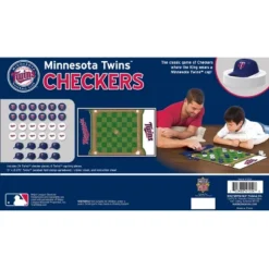 MasterPieces Officially Licensed MLB Minnesota Twins Checkers Board Game For Families And Kids Ages 6 And Up -Games and Puzzles Shop GUEST 6d373259 41ff 401b 9758 3a866991040b
