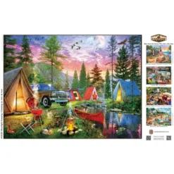 MasterPieces 300 Piece EZ Grip Jigsaw Puzzle - Moonlight Camping - 18"x24" 11 MasterPieces 300 Piece EZ Grip Jigsaw Puzzle - Moonlight Camping - 18"x24" -Games and Puzzles Shop GUEST 6d89570e dd3a 44f2 b75d 168e1f236c36