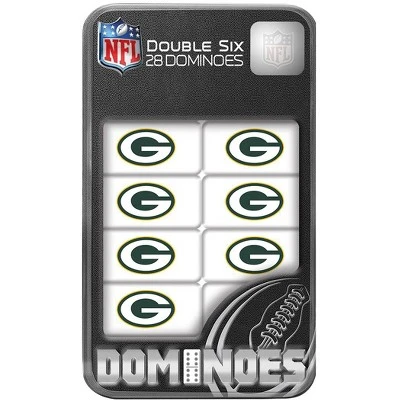 MasterPieces Officially Licensed NFL Green Bay Packers 28 Piece Dominoes Game For Adults 3 MasterPieces Officially Licensed NFL Green Bay Packers 28 Piece Dominoes Game For Adults