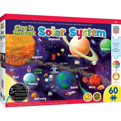 MasterPieces Inc Educational Solar System 60 Piece Glow In The Dark Jigsaw Puzzle 3 MasterPieces Inc Educational Solar System 60 Piece Glow In The Dark Jigsaw Puzzle