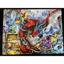 MasterPieces 300 Piece EZ Grip Jigsaw Puzzle - Dragon's Horde - 18"x24" -Games and Puzzles Shop GUEST 6f0a337d aba5 47a7 8dca 46346a3d6d40