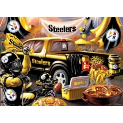 MasterPieces 1000 Piece Jigsaw Puzzle - NFL Pittsburgh Steelers Gameday -Games and Puzzles Shop GUEST 6f87aad6 ea9b 4489 ad6d dfd3ae4eccc1
