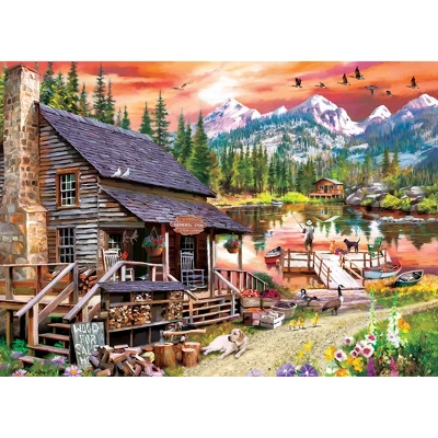 MasterPieces 1000 Piece Jigsaw Puzzle - Grandpa's Getaway - 19.25"x26.75" 4 MasterPieces 1000 Piece Jigsaw Puzzle - Grandpa's Getaway - 19.25"x26.75" - Image 2