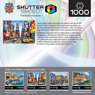 MasterPieces Inc ShutterSpeed Times Square 1000 Piece Jigsaw Puzzle 3 MasterPieces Inc ShutterSpeed Times Square 1000 Piece Jigsaw Puzzle