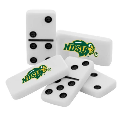 MasterPieces Officially Licensed NCAA North Dakota State Bison 28 Piece Dominoes Game For Adults 4 MasterPieces Officially Licensed NCAA North Dakota State Bison 28 Piece Dominoes Game For Adults - Image 2