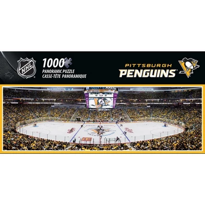 MasterPieces Sports Panoramic Puzzle - NHL Pittsburgh Penguins Center View 3 MasterPieces Sports Panoramic Puzzle - NHL Pittsburgh Penguins Center View