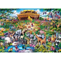 MasterPieces 1000 Piece Jigsaw Puzzle - Noah's Ark - 19.25"x26.75" 10 MasterPieces 1000 Piece Jigsaw Puzzle - Noah's Ark - 19.25"x26.75" -Games and Puzzles Shop GUEST 71d4ea8c efaf 42d5 86ab a630d297eeb5