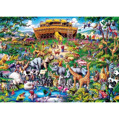 MasterPieces 1000 Piece Jigsaw Puzzle - Noah's Ark - 19.25"x26.75" 4 MasterPieces 1000 Piece Jigsaw Puzzle - Noah's Ark - 19.25"x26.75" - Image 2