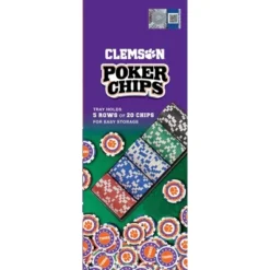 MasterPieces Casino Style 100 Piece Poker Chip Set - NCAA Clemson Tigers -Games and Puzzles Shop GUEST 71fa1daf 4c1d 4417 bf32 7c0269076e79