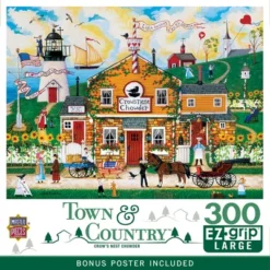 MasterPieces 300 Piece EZ Grip Puzzle - Crow's Nest Chowder - 18"x24"
