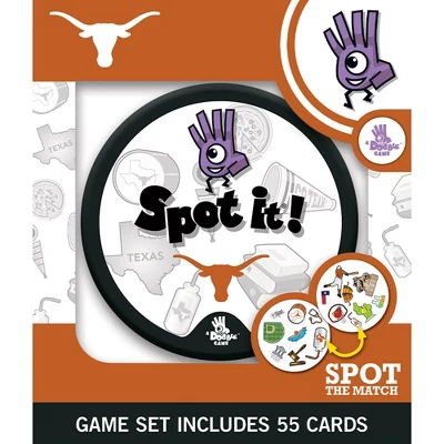 MasterPieces Officially Licensed NCAA Texas Longhorns Spot It Game For Kids And Adults 3 MasterPieces Officially Licensed NCAA Texas Longhorns Spot It Game For Kids And Adults