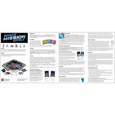 MasterPieces Opoly Family Board Games - Space Mission Opoly 6 MasterPieces Opoly Family Board Games - Space Mission Opoly - Image 4