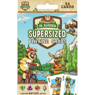 MasterPieces Kids Games - Jr Ranger - Supersized Playing Cards 3 MasterPieces Kids Games - Jr Ranger - Supersized Playing Cards