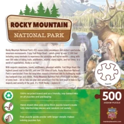 MasterPieces 500 Pieces Puzzle - Rocky Mountain National Park - 15"x21" 10 MasterPieces 500 Pieces Puzzle - Rocky Mountain National Park - 15"x21" -Games and Puzzles Shop GUEST 7639f900 1339 462a 83a7 c30c9bdf7dc5