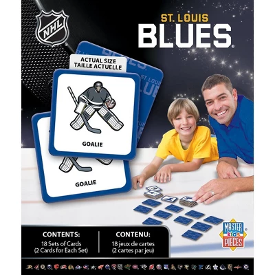 MasterPieces Officially Licensed NHL St. Louis Blues Matching Game For Kids And Families 5 MasterPieces Officially Licensed NHL St. Louis Blues Matching Game For Kids And Families - Image 3
