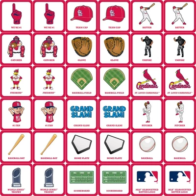 MasterPieces Officially Licensed MLB St. Louis Cardinals Matching Game For Kids And Families 4 MasterPieces Officially Licensed MLB St. Louis Cardinals Matching Game For Kids And Families - Image 2