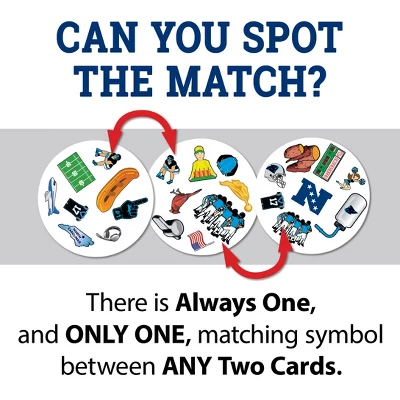 MasterPieces Officially Licensed NFL Carolina Panthers Spot It Game For Kids And Adults 5 MasterPieces Officially Licensed NFL Carolina Panthers Spot It Game For Kids And Adults - Image 3