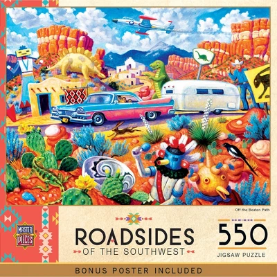 MasterPieces 550 Piece Jigsaw Puzzle - Off The Beaten Path - 18"x24" 3 MasterPieces 550 Piece Jigsaw Puzzle - Off The Beaten Path - 18"x24"