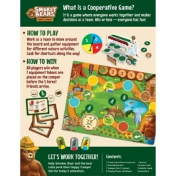 MasterPieces Kids Games - Smokey Bear Happy Camper Matching Game -Games and Puzzles Shop GUEST 78b9f850 ecae 454e bd1b 31f9b99a68a8