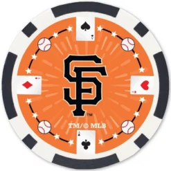 MasterPieces Casino 100 Piece Poker Chip Set - MLB San Francisco Giants -Games and Puzzles Shop GUEST 78bd4333 8a9e 4844 b024 92560dfb5b74