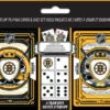 MasterPieces Officially Licensed NHL Boston Bruins 2-Pack Playing Cards & Dice Set For Adults