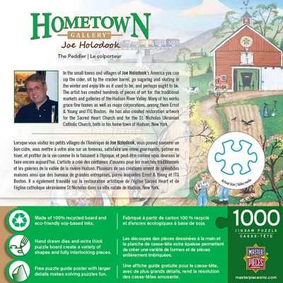 MasterPieces 1000 Piece Jigsaw Puzzle - The Peddler - 19.25"x26.75" 5 MasterPieces 1000 Piece Jigsaw Puzzle - The Peddler - 19.25"x26.75" - Image 3