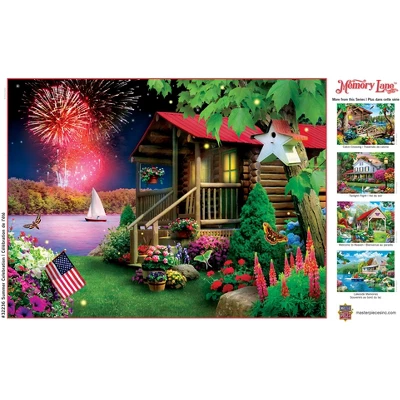 MasterPieces 300 Piece EZ Grip Jigsaw Puzzle - Summer Celebration - 18"x24" 6 MasterPieces 300 Piece EZ Grip Jigsaw Puzzle - Summer Celebration - 18"x24" - Image 4