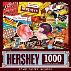 MasterPieces 1000 Piece Jigsaw Puzzle - Hershey Vintage - 19.25"x26.75"