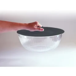 FanPans Team Logo Silicone Lid Set, 2 Pack - NCAA Iowa Hawkeyes