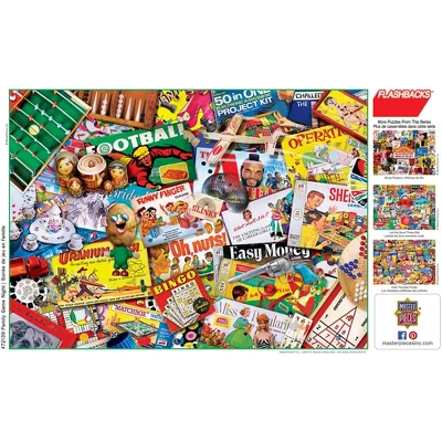 MasterPieces 1000 Piece Jigsaw Puzzle - Family Game Night - 19.25"x26.75" 6 MasterPieces 1000 Piece Jigsaw Puzzle - Family Game Night - 19.25"x26.75" - Image 4