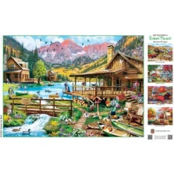MasterPieces 1000 Piece Jigsaw Puzzle - Canoes For Rent - 19.25"x26.75" 10 MasterPieces 1000 Piece Jigsaw Puzzle - Canoes For Rent - 19.25"x26.75" -Games and Puzzles Shop GUEST 7d47f8eb ff04 4328 8a74 f52733fe93cd